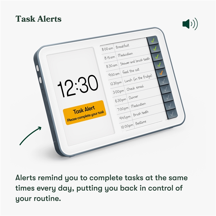 Day Range Reminder Hub for Elderly and Dementia Patients | Medication  Reminder | Daily Reminders | Day and Date Clock | Help Prevent Missing  Appointments | Relish | Alzstore