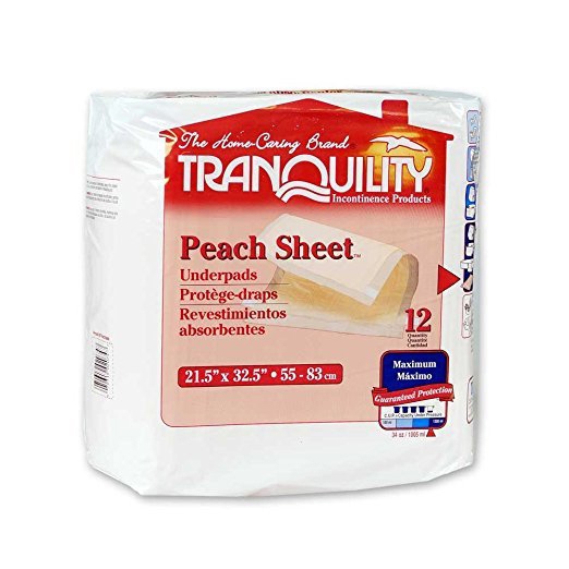 Peach Sheet Care Pads