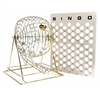 extra large bingo cage with balls for seniors