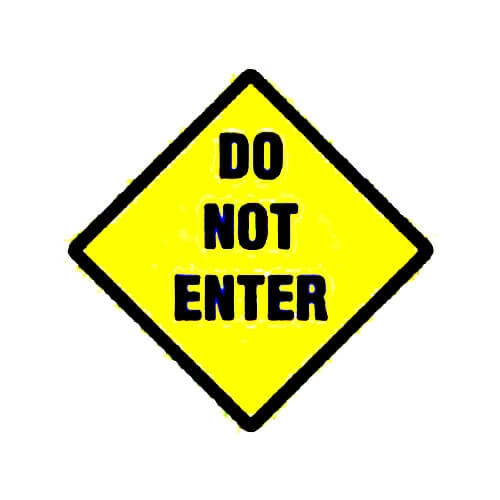 do-not-enter-sign-for-wandering