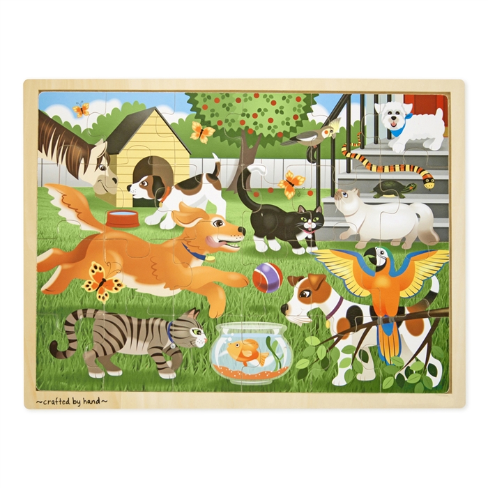Wooden Puzzles for Seniors, Hand Crafted Puzzles in Wood Tray, Perfect  Gift for Puzzlers who have Alzheimer's, Dementia, Stroke, Arthritis or  Memory Loss