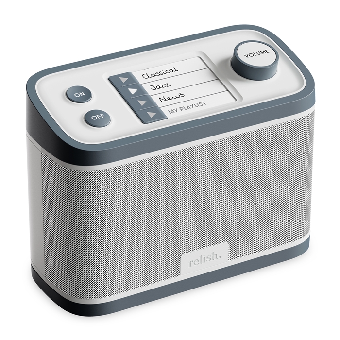 Simplified Radio Music Player for those w/ Alzheimer's and Dementia | Great  for Seniors and Elderly w/ Limited Hand Coordination or Arthritis | Add  Radio Stations | Easy to Use and Easy