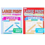 LARGE + GIANT Word Find Books