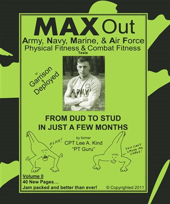 Max Out the Army, Navy, Air Force, and  Marine Physical Fitness Test (by Lee Kind)