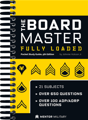 The Board Master: Army Board Pocket Study Guide