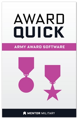 Award Quick: US Army Award Preparation Software