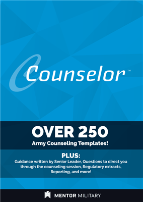 Counselor: Premier Software for Army Developmental Counseling