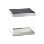 AquaEl Optiset 130 Aquarium Set - Grey