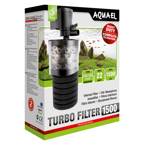 AquaEl Turbo Filter 1500 - 400gph