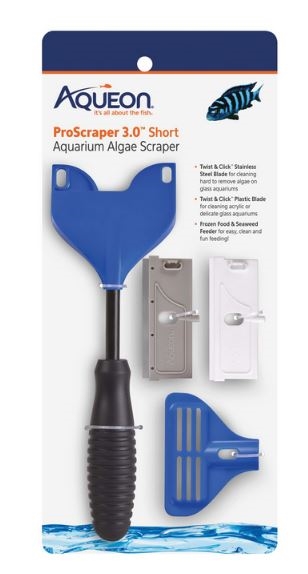 Aqueon ProScraper 3.0 Short Algae Scraper