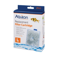 Aqueon Replacement Filter Cartridges LARGE 3 Pack