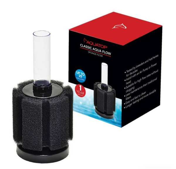Aquatop Sponge Filter for up to 25 Gallons