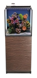 Aquatop Recife ECO 40 Aquarium w/ Dark Zebra Wood Cabinet