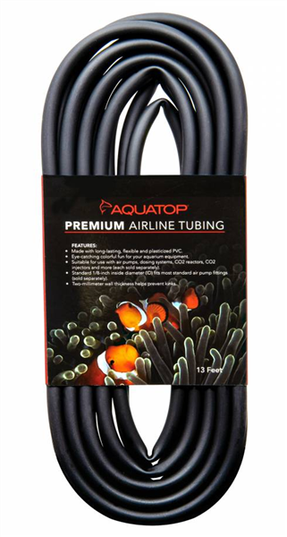Aquatop Airline Tubing 13ft - Black