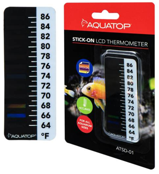 Aquatop Stick-On LCD Thermometer