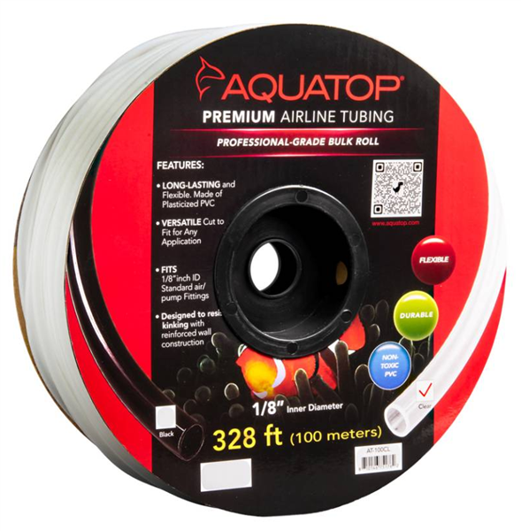 Aquatop Airline Tubing 100m (328ft) - Clear