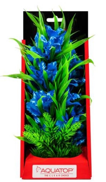 Aquatop Vibrant Passion Blue Plant 10"