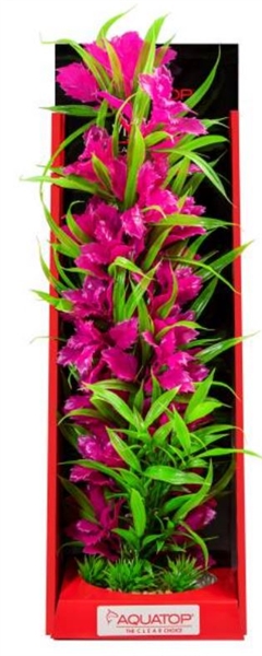 Aquatop Vibrant Passion Pink Plant 16"