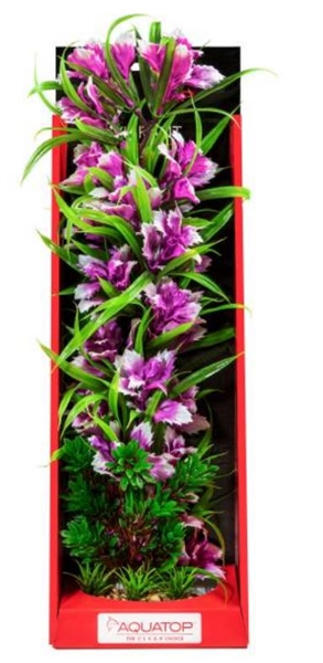 Aquatop Vibrant Garden Violet Plant 16"
