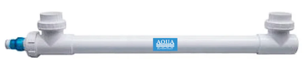AquaUltraviolet Classic Inline UV Sterilizer 40 Watt Unit 2" Socket White