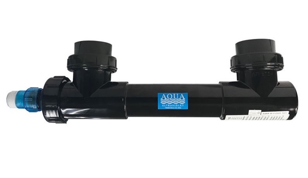 AquaUltraviolet Classic Inline UV Sterilizer 57 Watt  3/4" Socket  (Black)