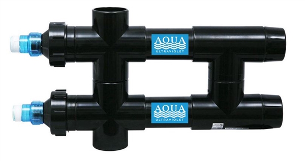 AquaUltraviolet Classic Inline UV Sterilizer 114 Watt  2" Socket  (Black)