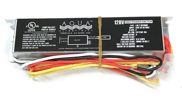 AquaUltraviolet 40 Watt Replacement Transformer Raw Ballast