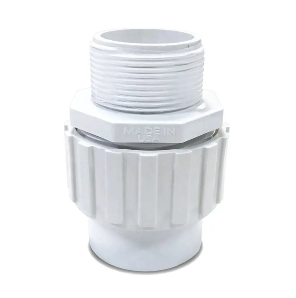 AquaUltraviolet PART - Union, 1.5" White for Filters Threaded by Slip