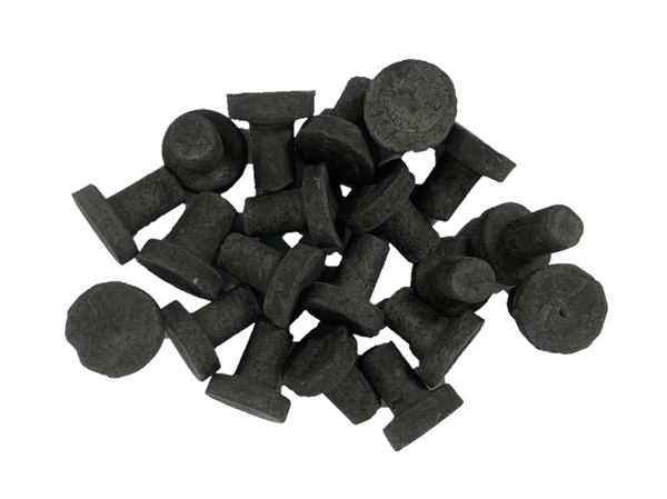 Boston Aqua Farms Ceramic Reef Plugs - 20 Per Bag - BLACK