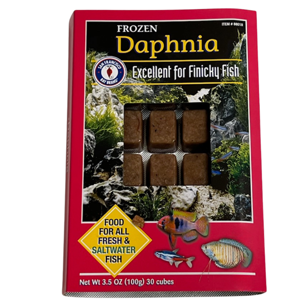 Bay Brand FROZEN Daphnia Cube 3.5oz  Cube