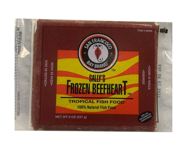 Bay Brand FROZEN Beefheart Flat 8oz