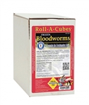 Bay Brand FROZEN Bloodworms - Roll A Cube 2lb