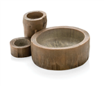 Biorb Bamboo Small Brown Deco / Water Dish