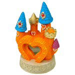 Blue Ribbon Exotic Ornaments - Heart Castle - Small
