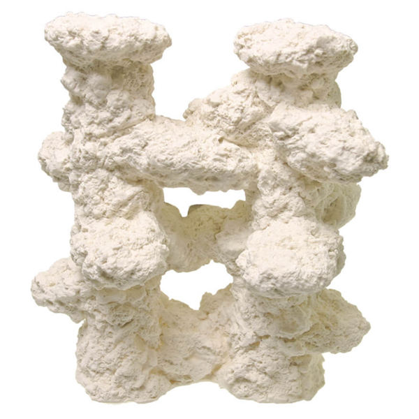 Blue Ribbon Exotic Ornaments - Reef Rock Columns, Coral White - Medium