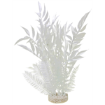 Blue Ribbon Color Burst Florals - Finger Leaf Plant Large - White