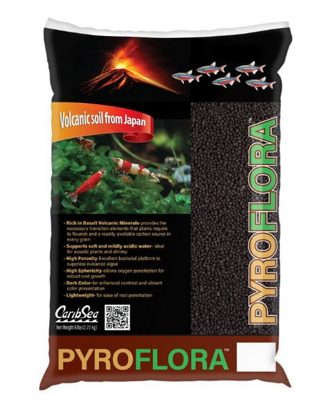 Caribsea PyroFlora Volcanic Substrate  6 lbs