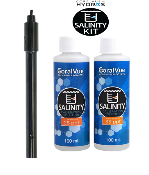 Coralvue Hydros Salinity Kit with Calibration Fluids