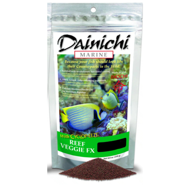 Dainichi Veggie Marine Reef FX Small Pellet Food 3.5 oz