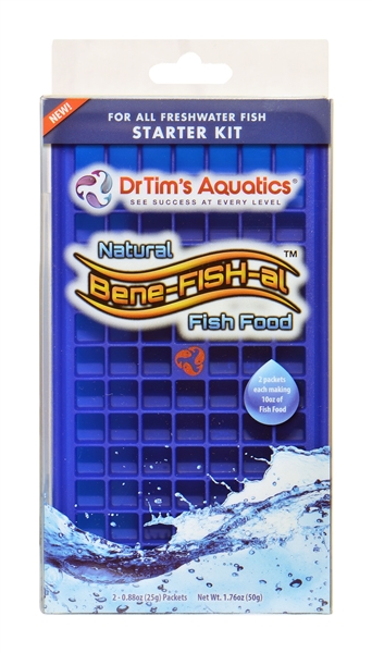 DrTim's Aquatics FRESHWATER Fish Food Starter Kit