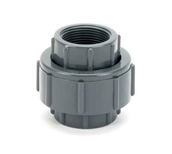 PVC Union 1/2" - TxT GRAY