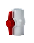 PVC Ball Valve 2"  - TxT WHITE