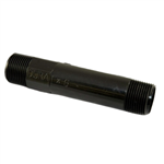 Marlex Nipple 3/4" x 6" - TxT BLACK