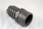 Insert Adapter 1.25"SPG x 1.25"Hose - GRAY