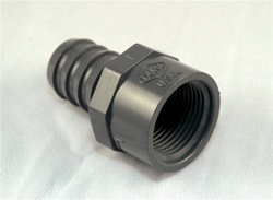 Insert Adapter 1"FPT x 1"Hose - GRAY