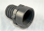 Insert Adapter 1.5"FPT x 1.5" Hose - GRAY