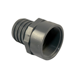 Insert Adapter 1.5"FPT x 1.5" Hose - GRAY
