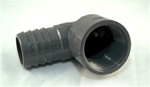 Insert Elbow 1.25"FPT x 1.25"Hose - GRAY