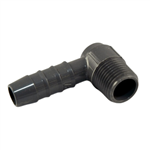 Insert Elbow 1/2"MPT x 5/8"Hose - GRAY