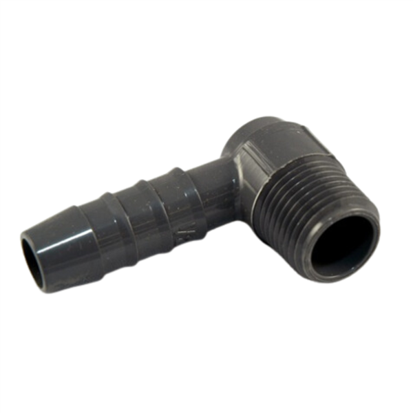 Insert Elbow 1/2"MPT x 5/8"Hose - GRAY